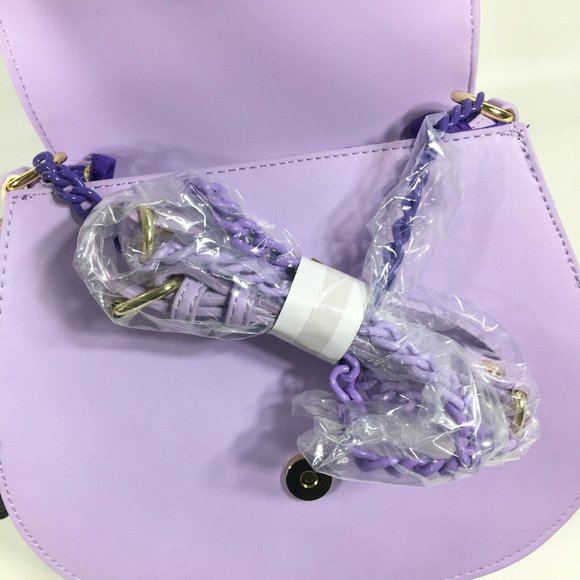 Loungefly Disney Hercules Muses Cloud Crossbody Bag Purple - Picture 9 of 14